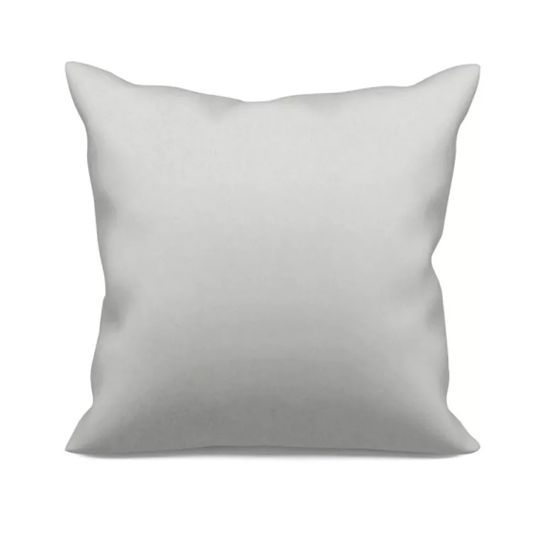 Poszewka szyta ADESSA srebrna z miękkiej tkaniny o welurowej strukturze