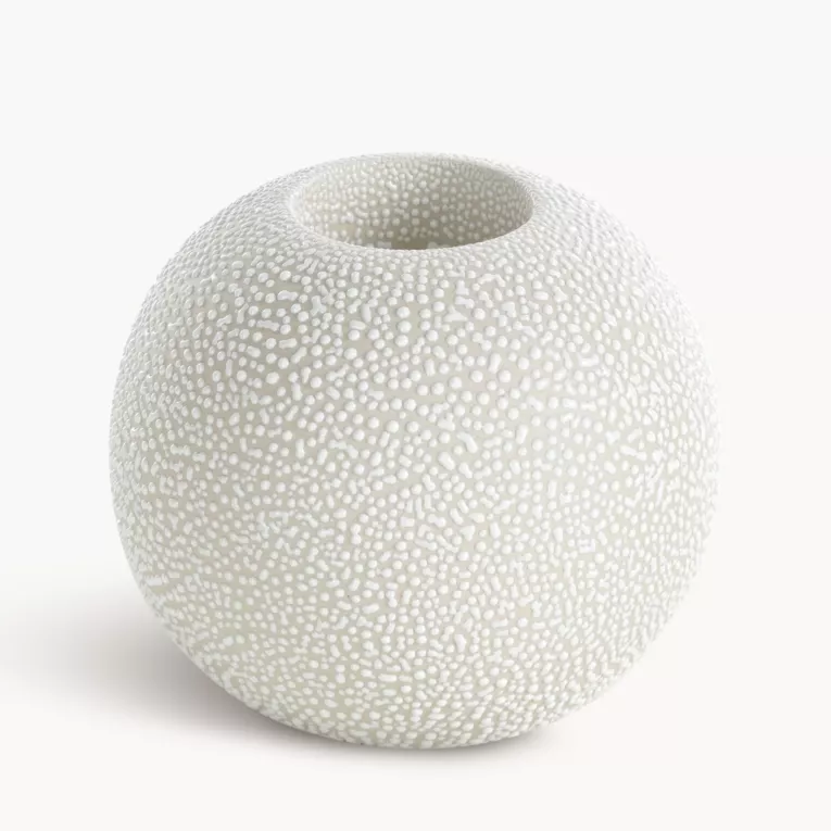 Świecznik ceramiczny RISO z efektem rosy