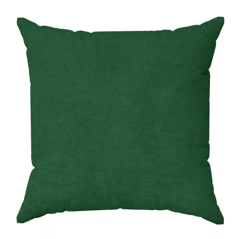 Poszewka szyta DORA - HIT jasnozielona z miękkiej tkaniny o welurowej strukturze