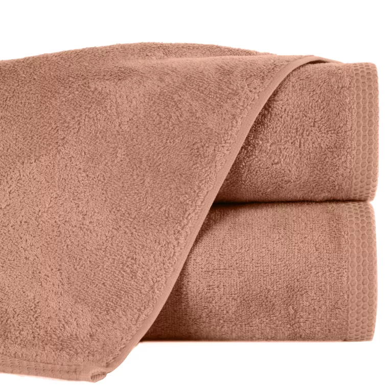 Ręcznik kąpielowy 50X90 cm bawełniany kolor pudrowy 500 g/m2 HARMONY