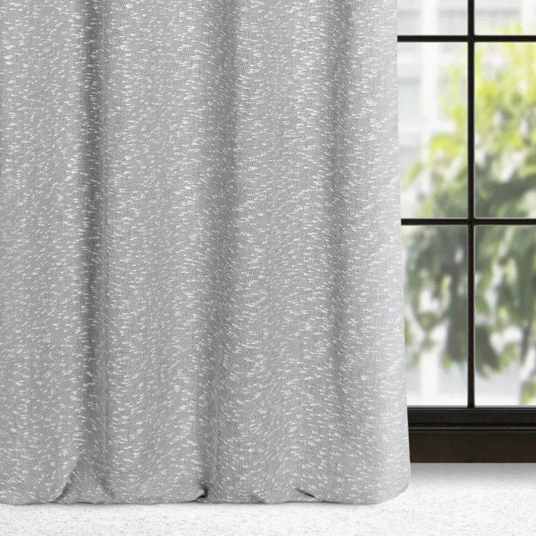 Zasłona stalowa w stylu eko 140x260 cm przelotka - SAND