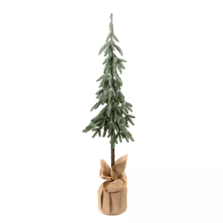Sztuczna choinka dekoracyjna na pniu