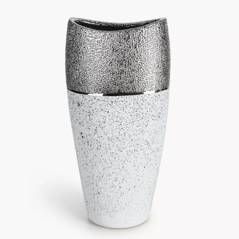 Wazon ceramiczny MILO zdobiony imitacją granitu
