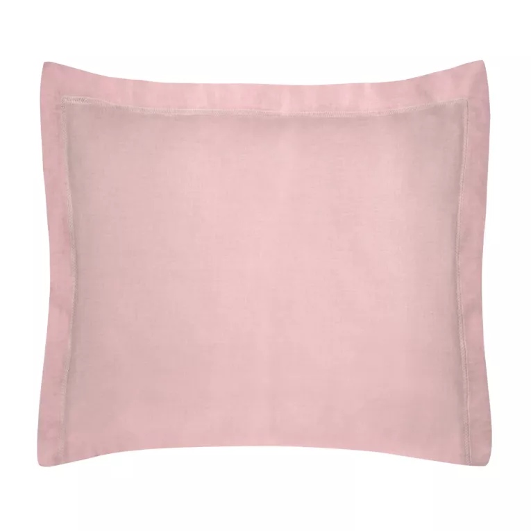 NOVA COLOUR Poszewka na poduszkę bawełniana z satynowym połyskiem i ozdobną kantą