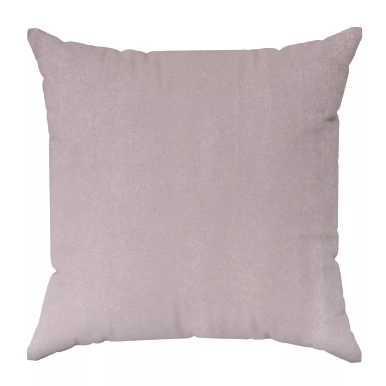 Poszewka szyta pudrowo różowa z gładkiej, zaciemniającej tkaniny z wyraźnym splotem