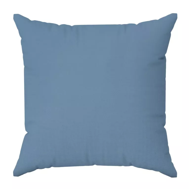 Poszewka szyta DORA - HIT ciemnoniebieska z miękkiej tkaniny o welurowej strukturze