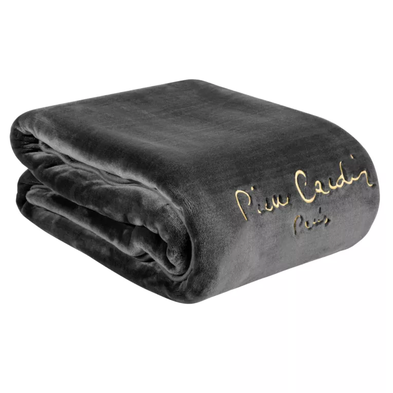 PIERRE CARDIN koc akrylowy CLARA z haftowanym logo