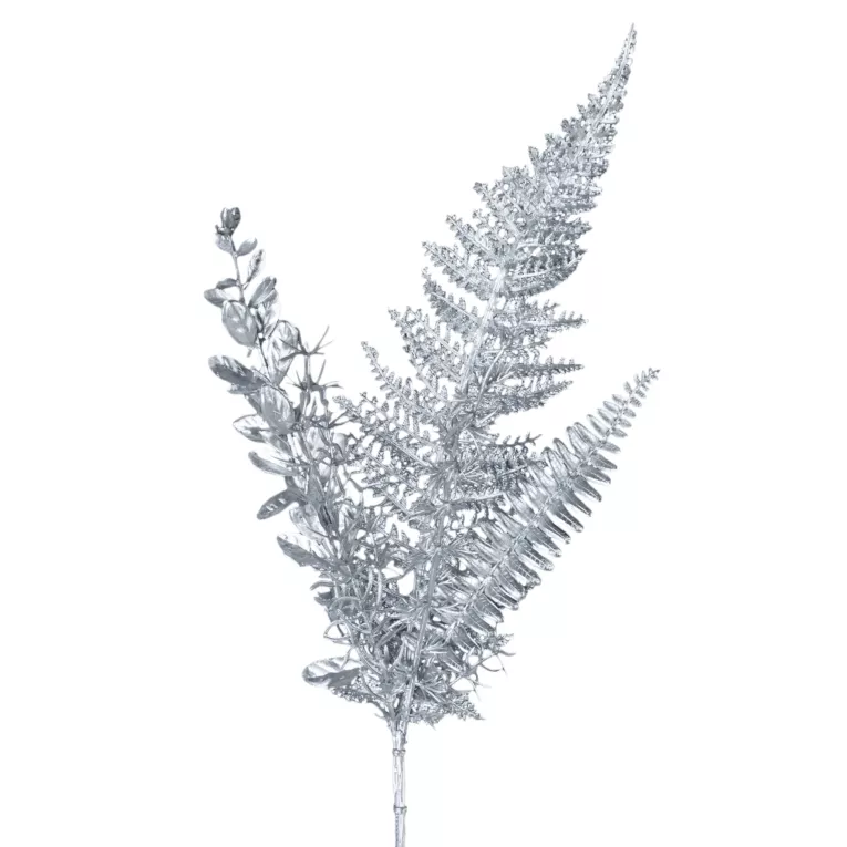 Świąteczna lśniąca gałązka PAPROCI