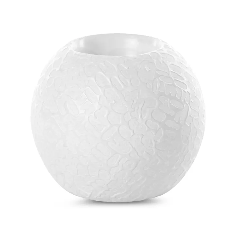 Świecznik ceramiczny RISO z efektem rosy