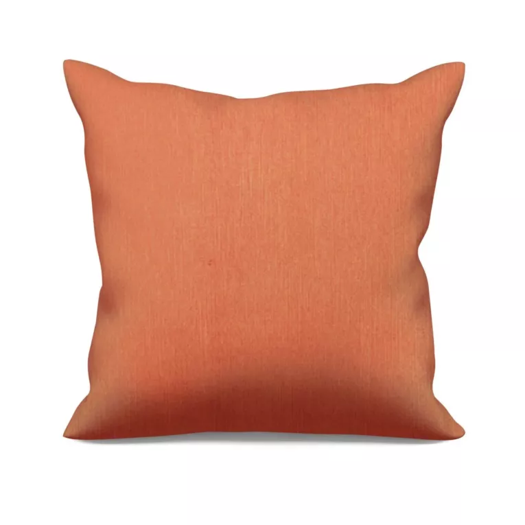 Poszewka na wymiar STYLE ruda o naturalnym charakterze, z widocznym, ozdobnym splotem