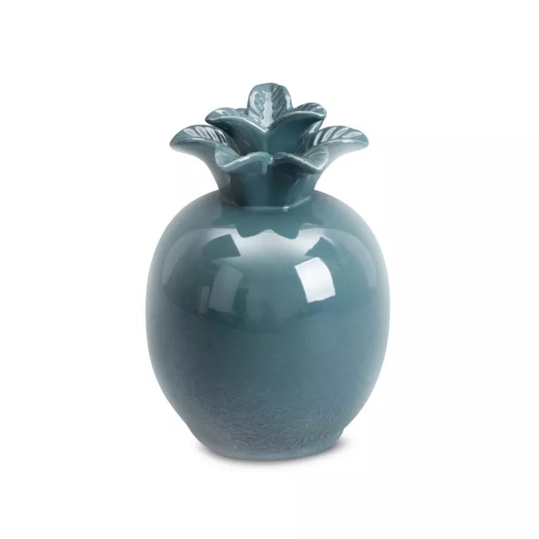 Ananas - figurka ceramiczna SIMONA z perłowym połyskiem
