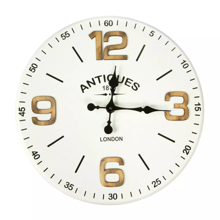 Dekoracyjny zegar ścienny w stylu retro