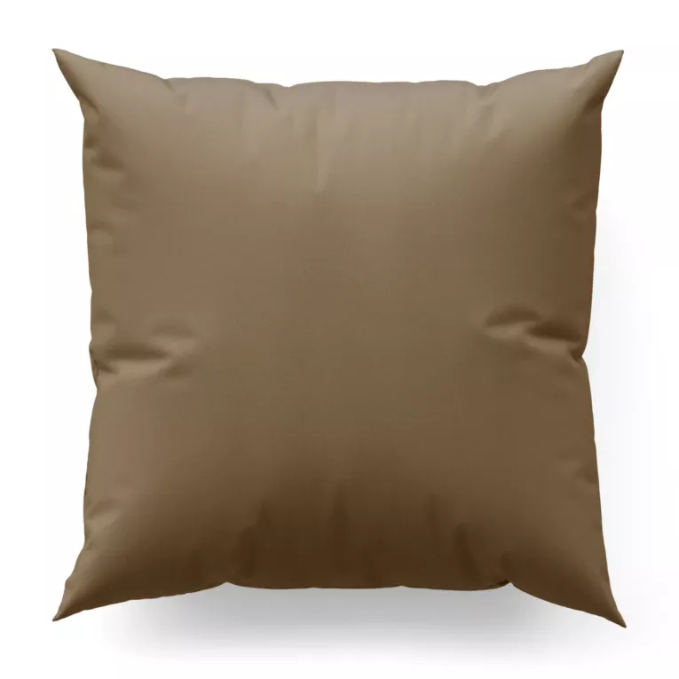 Poszewka szyta jasnobrązowa z tkaniny trudnopalnej, zaciemniającej, typu blackout