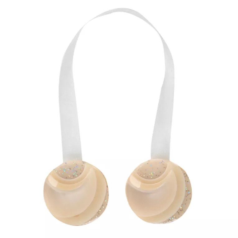 Komplet 2 szt. Magnetycznych upinaczy do firan i zasłon