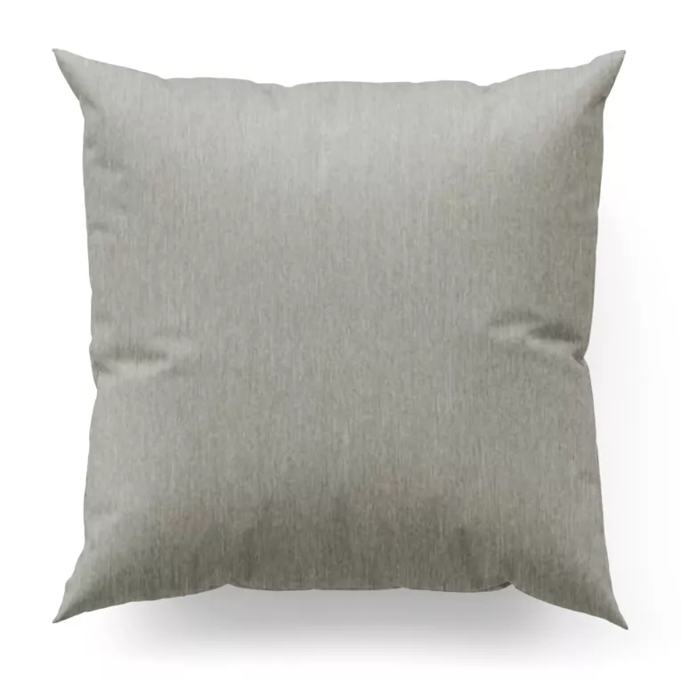 Poszewka szyta naturalna z miękkiej tkaniny z efektem melanżu