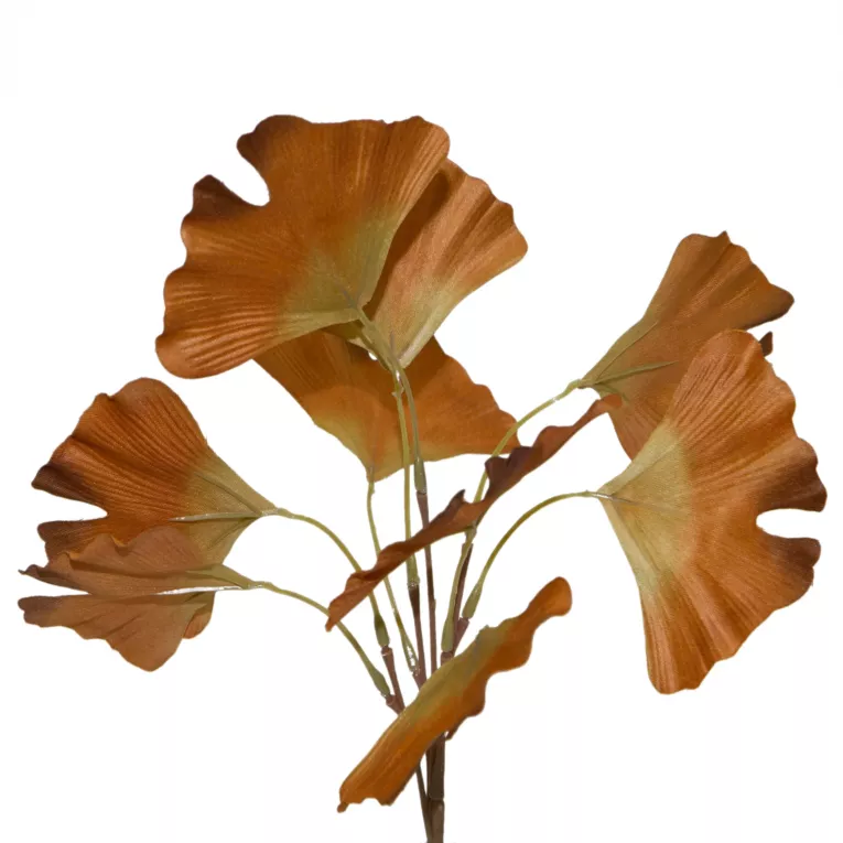 LIŚCIE GINKGO - MIŁORZĄB JAPOŃSKI bukiet, kwiat sztuczny dekoracyjny