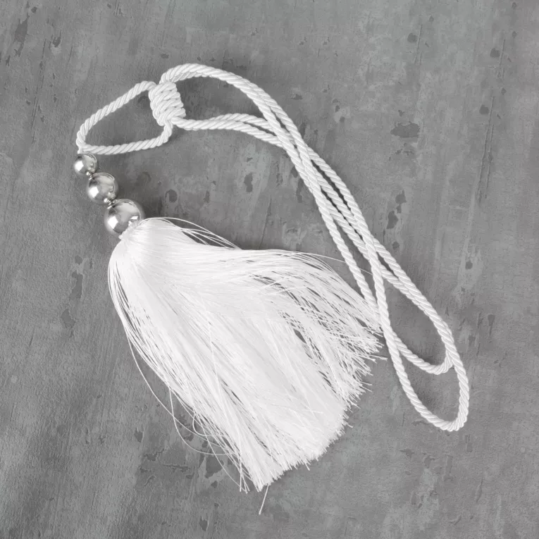 Dekoracyjny sznur do zasłon EMILIA upinacz z ozdobnym chwostem