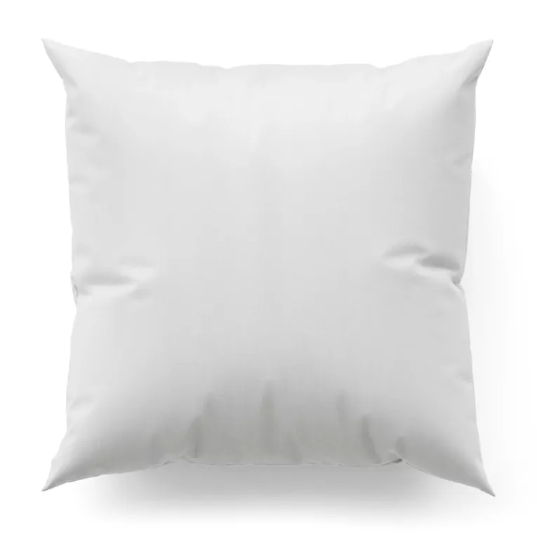 Poszewka szyta DORA - HIT biała z miękkiej tkaniny o welurowej strukturze