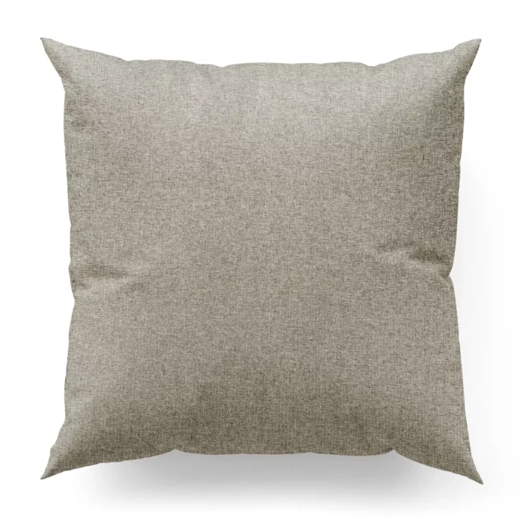 Poszewka szyta kremowa z tkaniny trudnopalnej, zaciemniającej, typu blackout z efektem melanżu