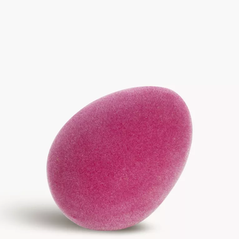 Wielkanocna figurka w kształcie jajka o strukturalnym meszkowym wykończeniu