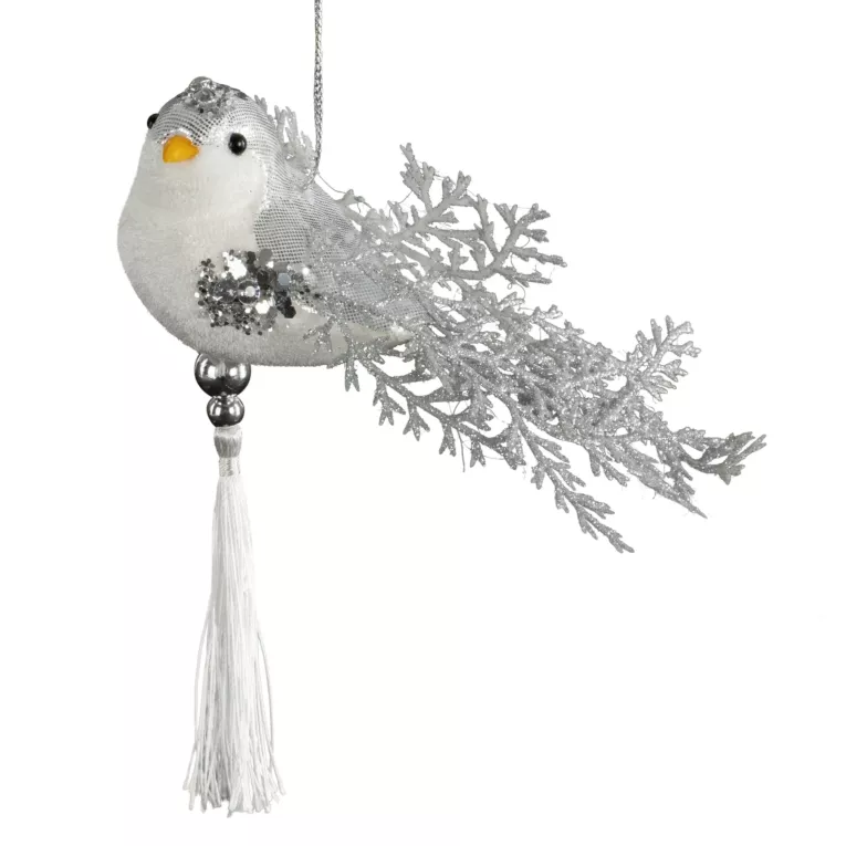 Ozdoba choinkowa PTASZEK a ażurowymi skrzydłami
