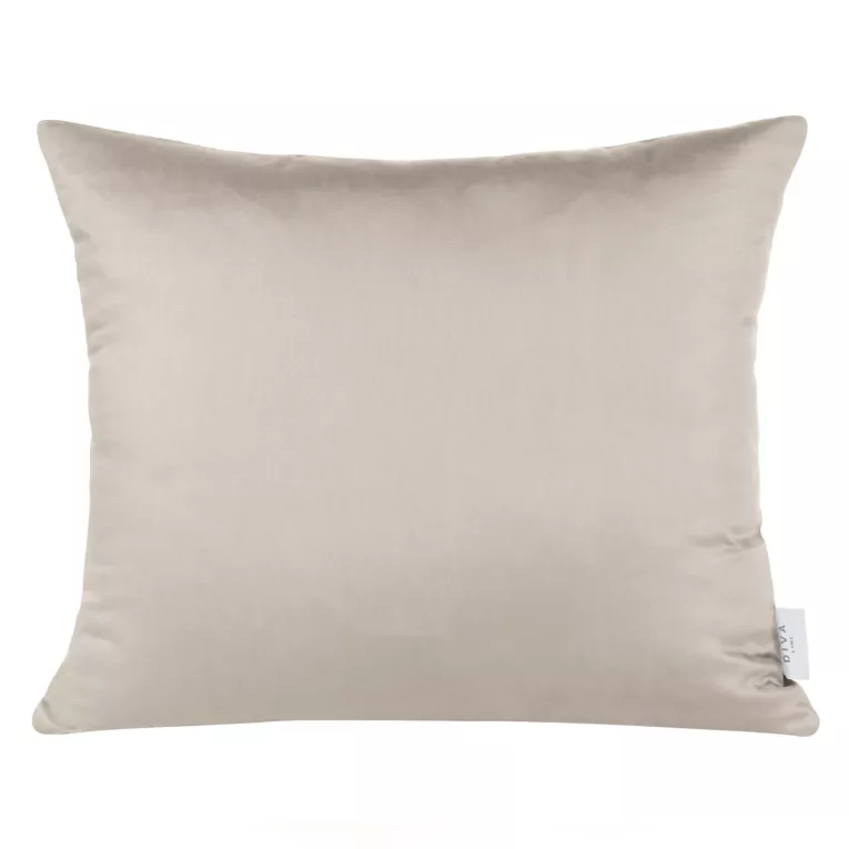 Poszewka na poduszkę 50x70 cm z satyny bawełnianej beżowa DINA