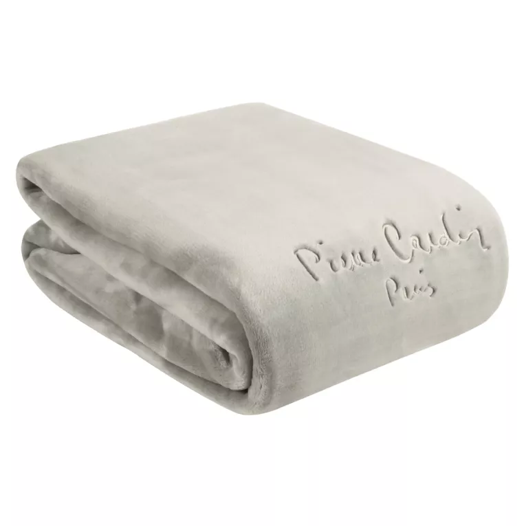 PIERRE CARDIN koc akrylowy CLARA z haftowanym logo