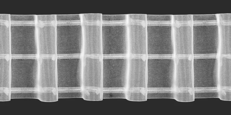 Taśma marszcząca OŁÓWEK do firan i zasłon, marszczenie 1:2