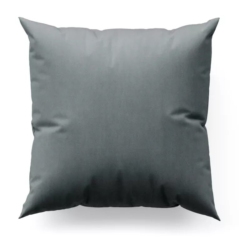 Poszewka szyta SAFARI grafitowa z miękkiej welwetowej tkaniny z połyskiem