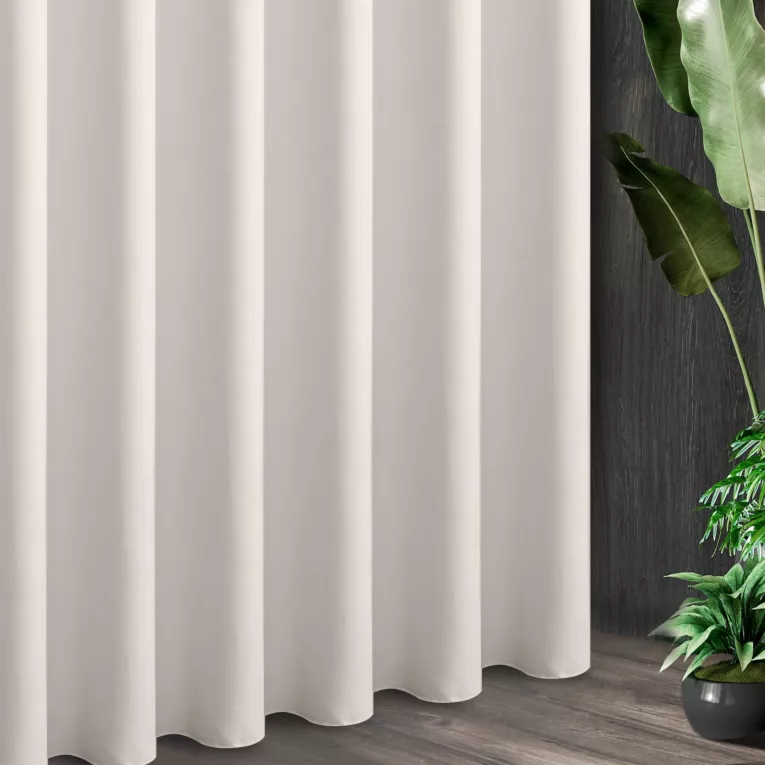 Tkanina zasłonowa ADORE gładka i miękka w dotyku o welurowej strukturze