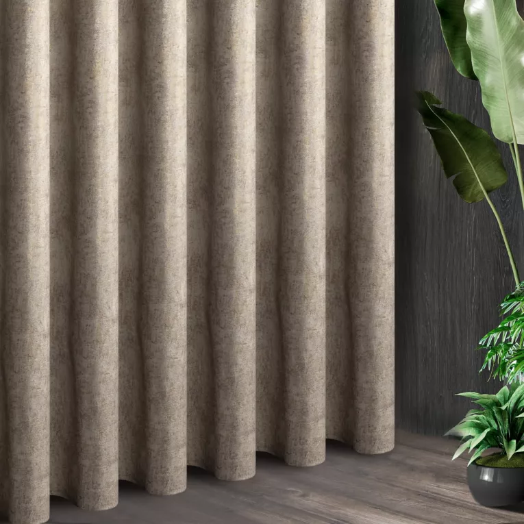 Tkanina zasłonowa z welwetu z motywem cieniowania