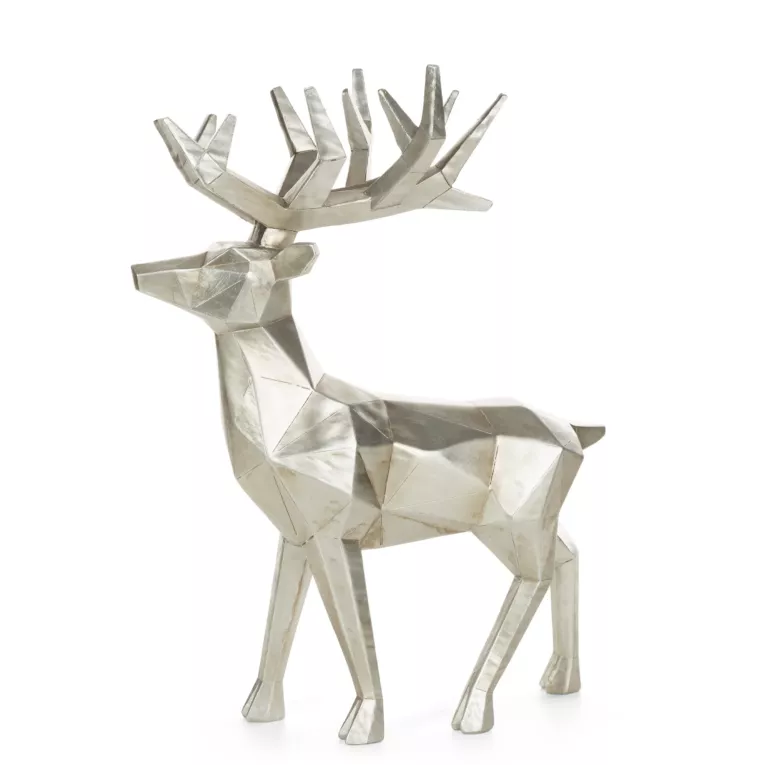 Figurka dekoracyjna świąteczna JELEŃ z żywicy poliestrowej