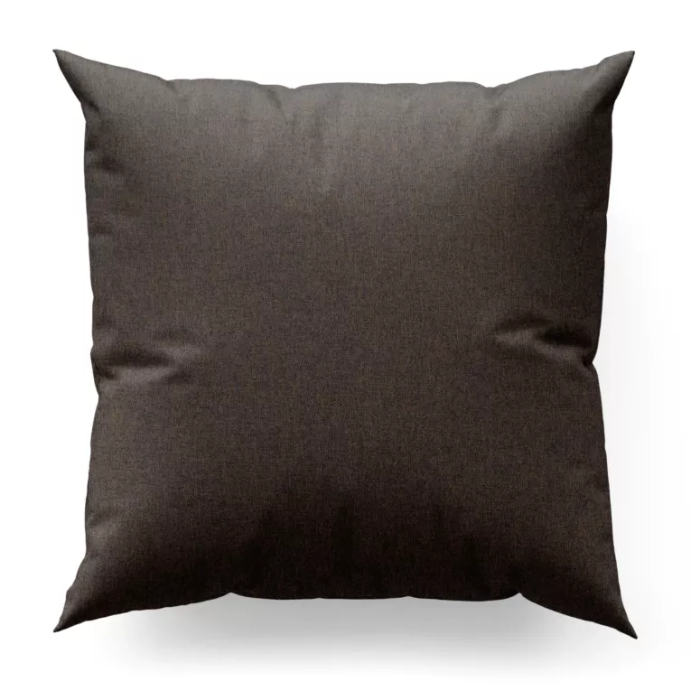 Poszewka szyta stalowo musztardowa z tkaniny o strukturze siatki z efektem melanżu