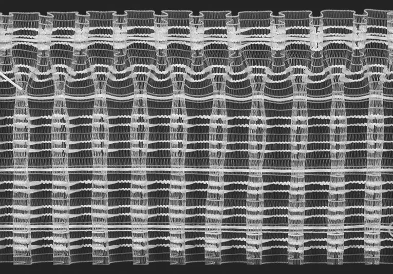 Taśma marszcząca  OŁÓWEK, marszczenie 1:2,5