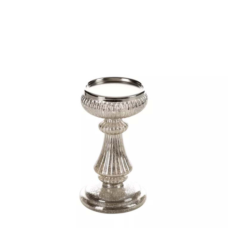 Świecznik dekoracyjny z wbudowanymi światełkami LED