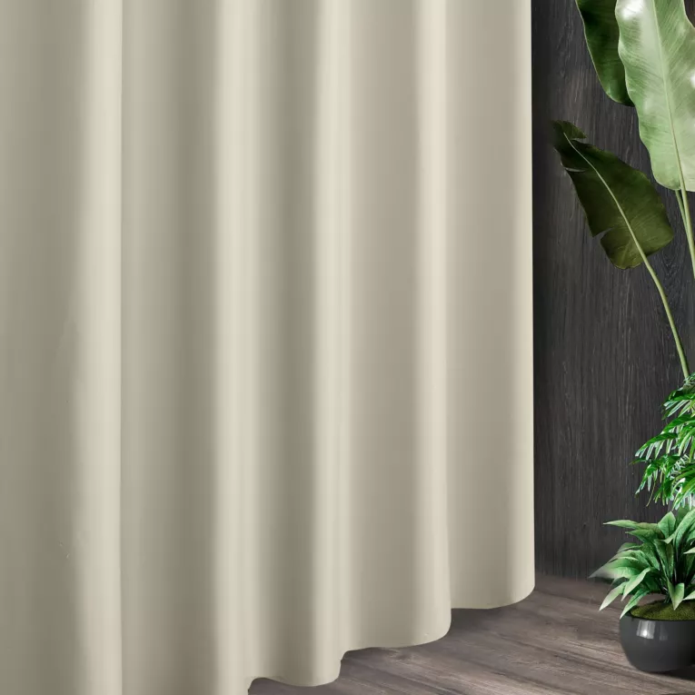 Tkanina zasłonowa, gładka, jednolokorowa typu blackout