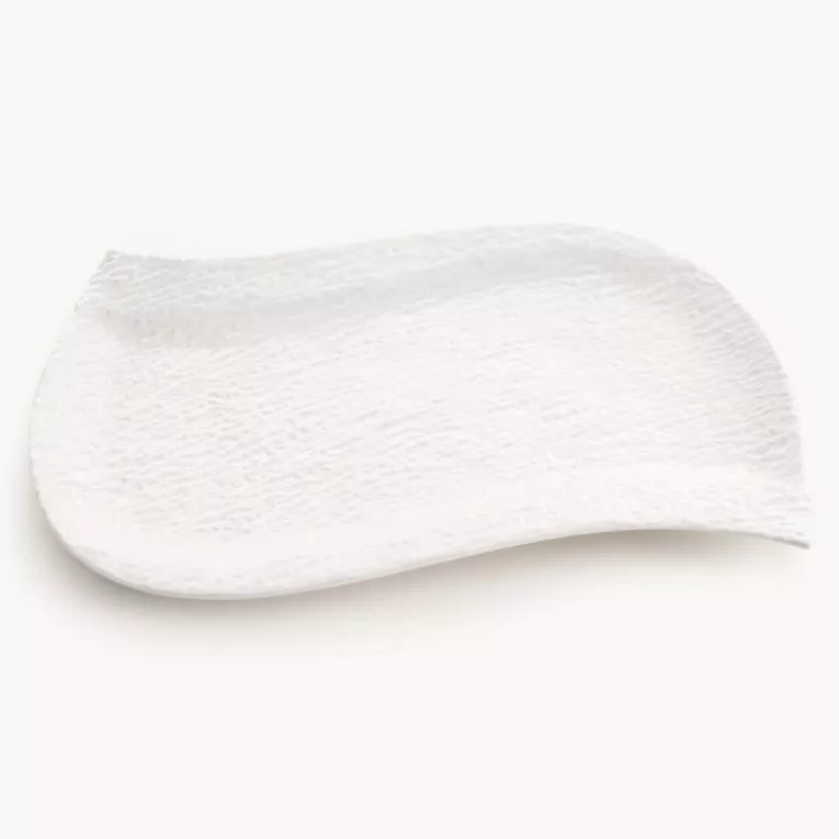 Patera dekoracyjna zdobiona wypukłym wzorem NINA