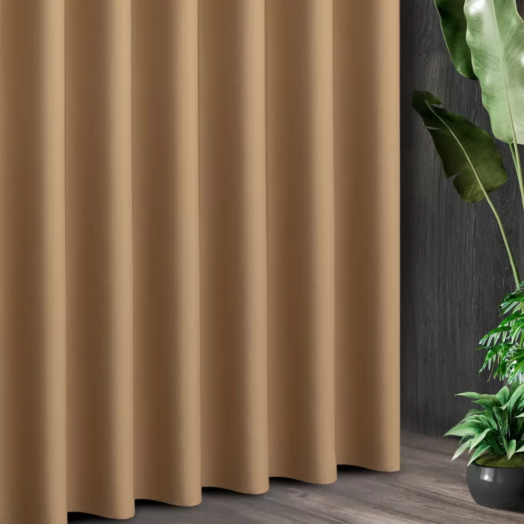 Tkanina zasłonowa zaciemniająca typu blackout, półmatowa