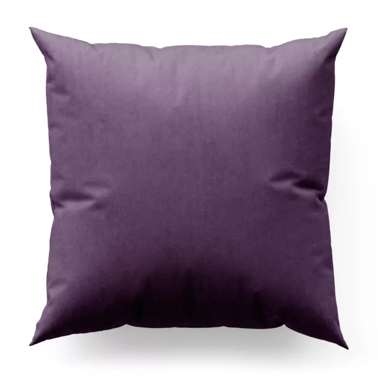 Poszewka szyta SAFARI fioletowa z miękkiej welwetowej tkaniny z połyskiem