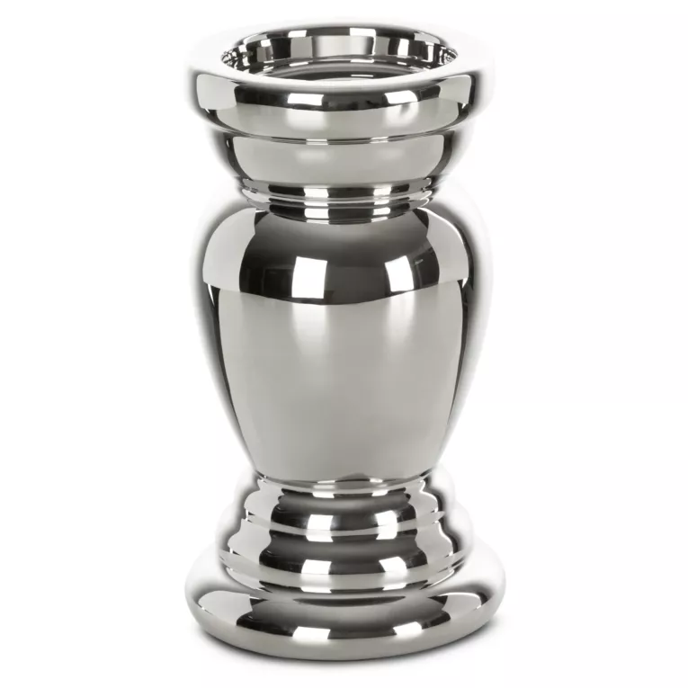 Świecznik ceramiczny dekoracyjny TONGA o prostym kształcie