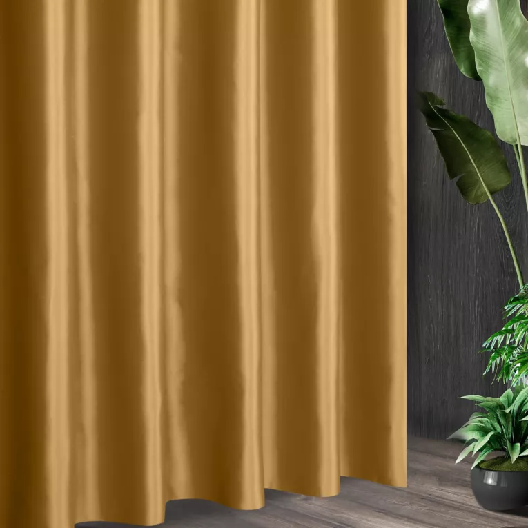 Tkanina zasłonowa gładka, zaciemniająca  typu blackout, półmatowa