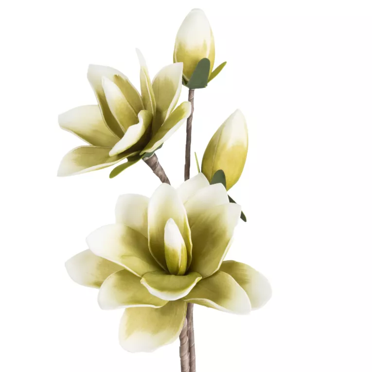 MAGNOLIA  kwiat sztuczny dekoracyjny z plastycznej pianki foamirian