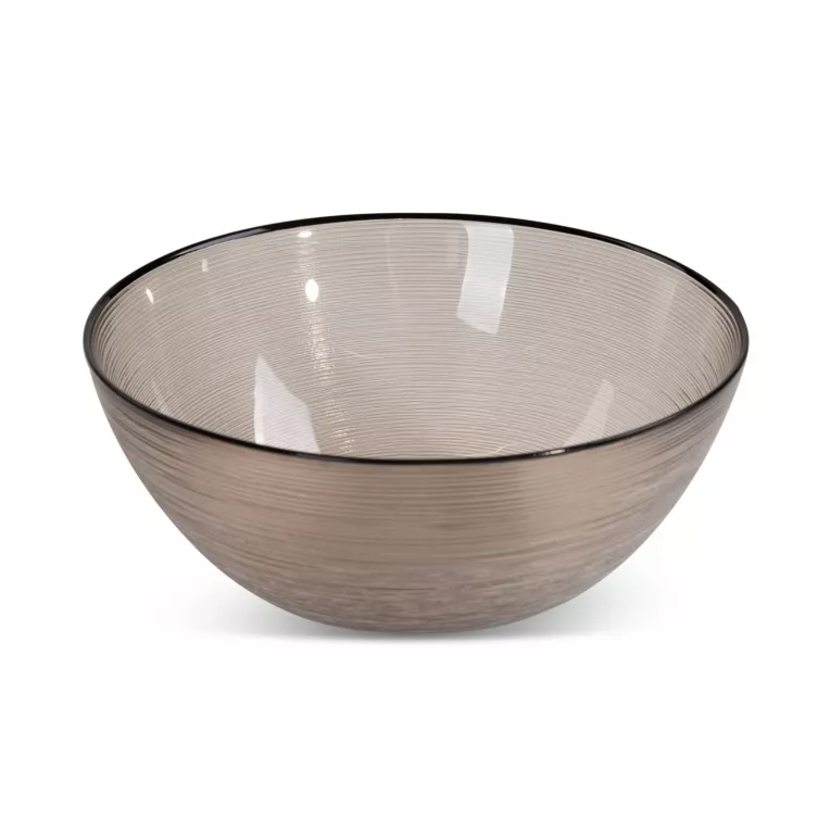 Misa LEA z barwionego szkła artystycznego o prążkowanej powierzchni