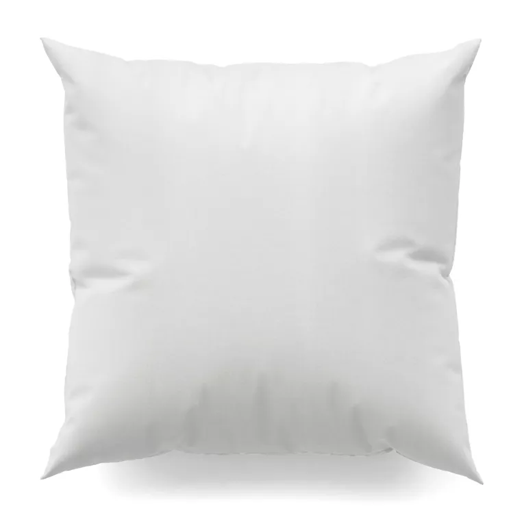 Poszewka szyta naturalna z miękkiej tkaniny o naturalnym splocie w stylu ekologicznym