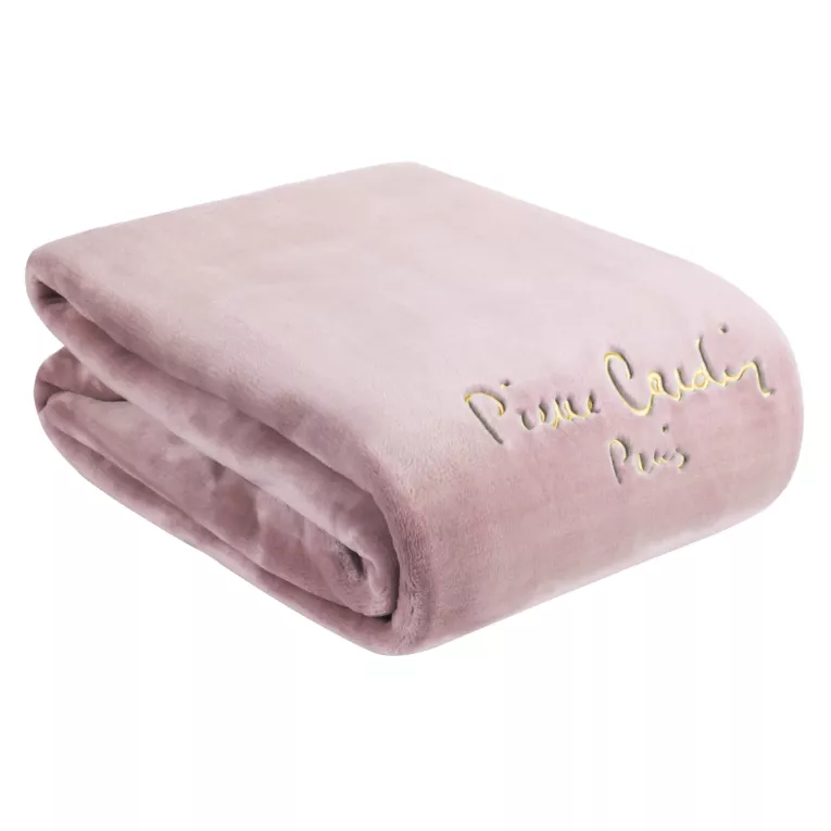 PIERRE CARDIN koc akrylowy CLARA z haftowanym logo