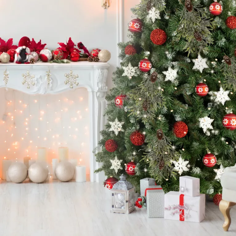 Zestaw ozdób choinkowych  MAGIA ŚWIĄTECZNEJ CZERWIENI