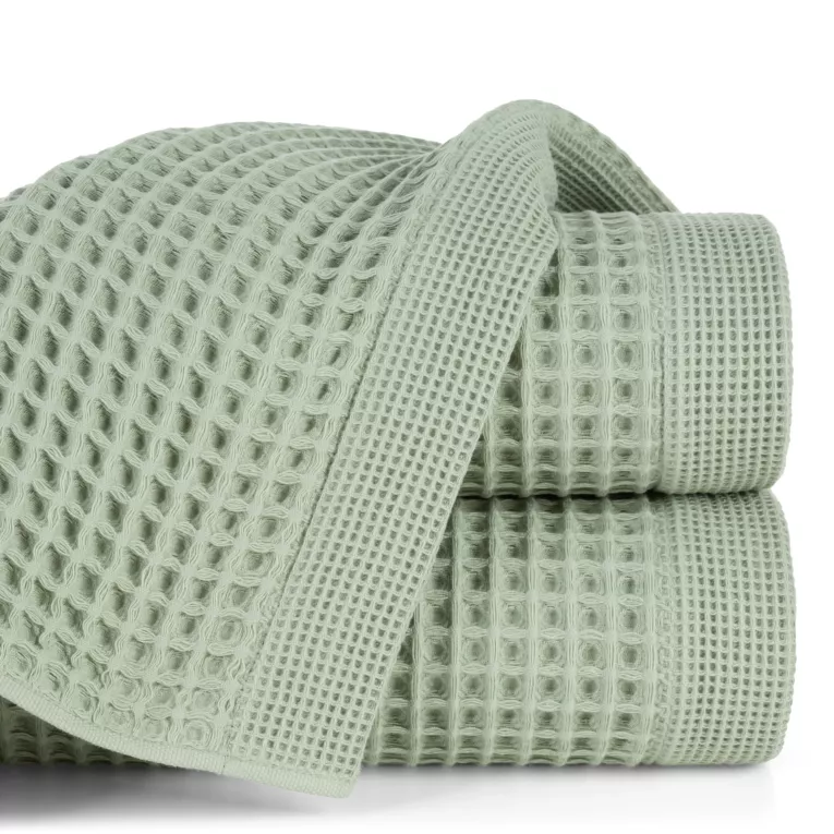 Ręcznik kąpielowy 70x140 cm bawełniany kolor miętowy o charakterystycznej gofrowej strukturze 400 g/m2 MELO