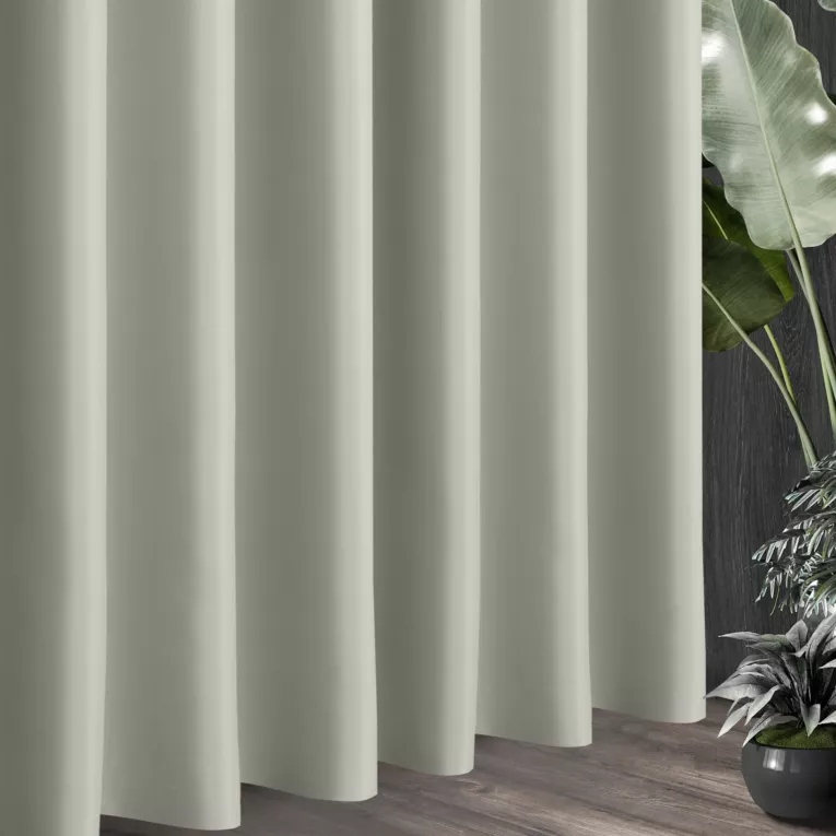 Tkanina zasłonowa gładka z gatunku blackout