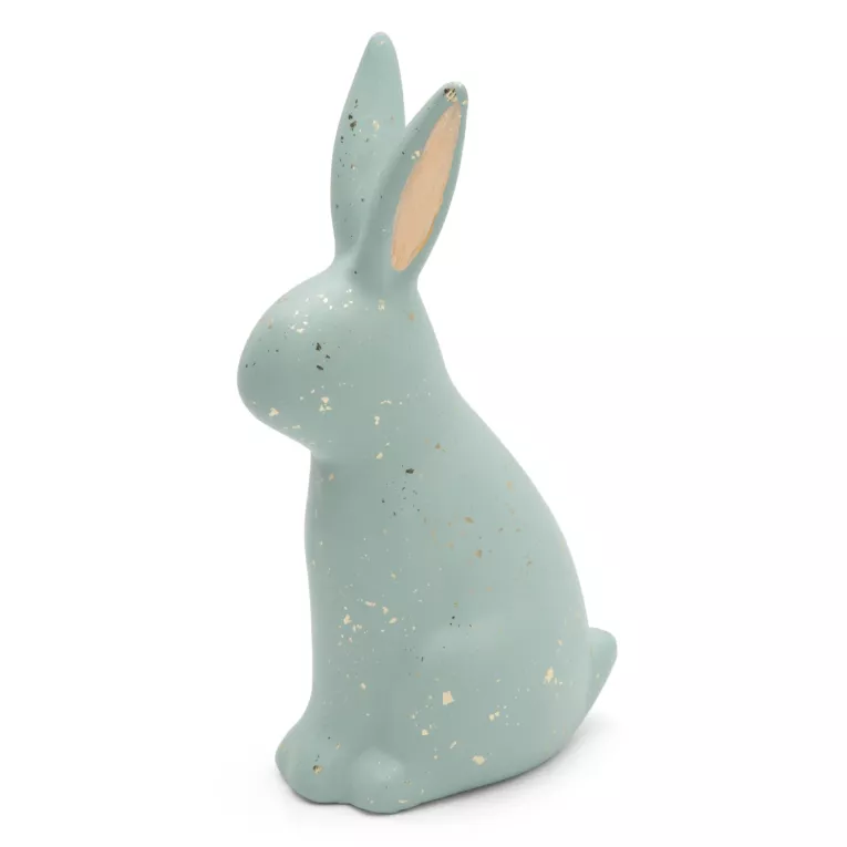 Figurka wielkanocna ZAJĄCZEK z lśniącymi drobinkami