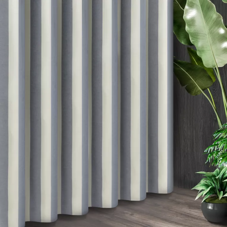 Tkanina zasłonowa  miękka w dotyku w stylu Eko